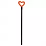 GIOSTYLE Brush Handle Love 131,2 cm Assorted, laimiroheline/helesinine/oranž/lilla