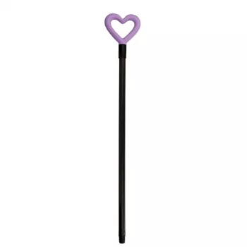 GIOSTYLE Brush Handle Love 131,2 cm Assorted, laimiroheline/helesinine/oranž/lilla
