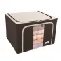 ORDINETT Kangast kast L 50x40x32 cm Assorditud – Kokkupandav hoiukast kaane ja käepidemetega, 64 L