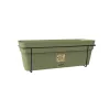 STEFANPLAST rõdukomplekt automaatse kastmissüsteemi ja metalltoega 50x18x17 cm roheline