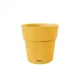 STEFANPLAST Ethica lillepott alusega Ø20x19cm sinepikollane
