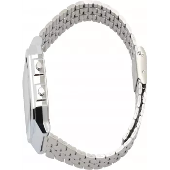 Casio AQ230A-7DMQD unisex retro analoog-digitaalne käekell, valge/hõbedane
