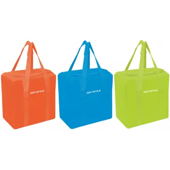 GIOSTYLE Fiesta Vertical Assorted termokott, oranž/helesinine/roheline