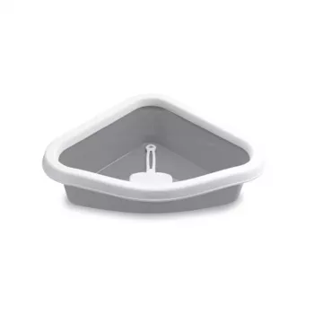 STEFANPLAST Sprint Nurgeline Kassiliivakast 56x40x14 cm Valge/Hall
