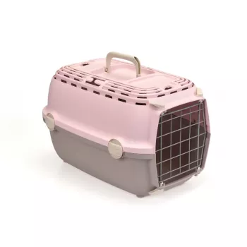 STEFANPLAST Transpordipuur Horizon 1 metalluks 48x32x30cm roosa/hall