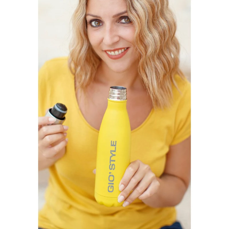 GIOSTYLE Thermos Energy 0,35L vaakumisoleeritud roostevabast terasest termospudel, punane