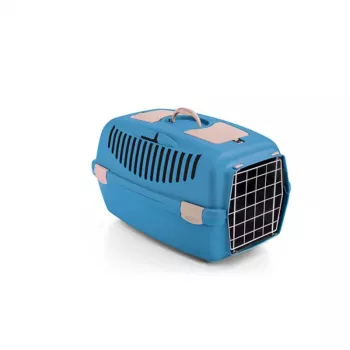 STEFANPLAST Gulliver 2 lemmikloomakandja metalluks 55x36x35 cm sinine
