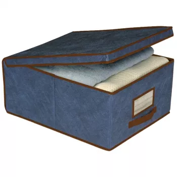 ORDINETT Kangast kast 48x36x19 cm Sinine