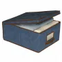 ORDINETT Kokkupandav riidest hoiukast 50 x 40 x 25 cm sinine