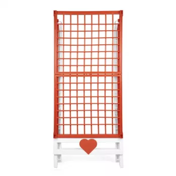 GIOSTYLE Love pesukuivatusrest Valge/Oranž 180x56x96cm