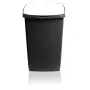 GIOSTYLE Eco Solution 45L pedaaliga prügikast tumehall/valge 37x36x53,5cm