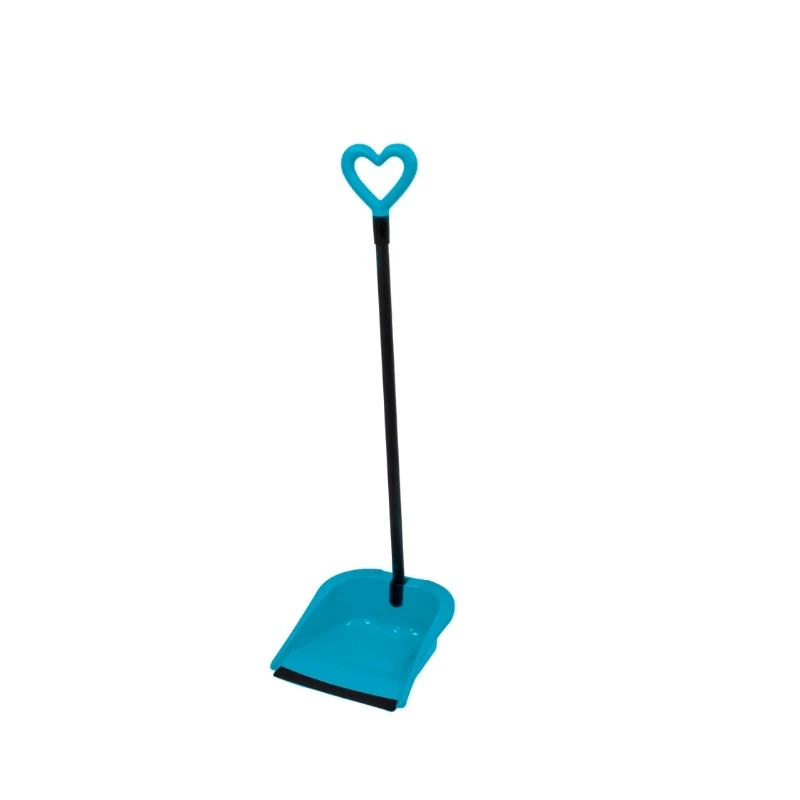 GIOSTYLE Rubber Hair Scoop Love tolmuimeja ja harja komplekt, 24,5x27x85 cm, erinevad värvid
