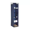 ORDINETT 5 riiuliga korraldaja 30x30x120cm sinine