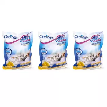 ORDINETT niiskuseabsorbeerija täitepakend 3 x 450g sidruni lõhnaga Aero 360° jaoks