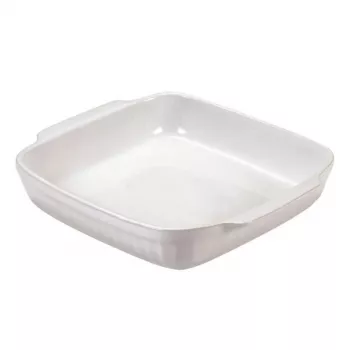 GUARDINI Ceramica kandiline ahjuvorm 22,5 x 22,5 x 5 cm valge