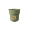 STEFANPLAST Ethica lillepott koos alusega, 20 cm, roheline