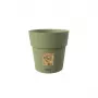 STEFANPLAST Ethica lillepott koos alusega, 20 cm, roheline