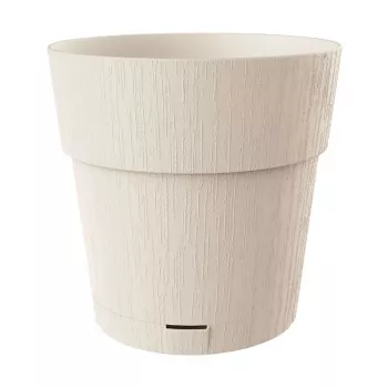 STEFANPLAST Ethica lillepott alusega Ø40x39cm valge