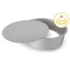 GUARDINI Professional lahtikäiva põhjaga koogivorm, 26 x 7,5 cm, kleepumatu, must
