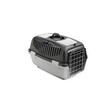 STEFANPLAST Transpordipuur Gulliver 2 metalluks 55x36x35 cm tumehall/helehall