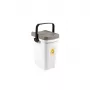STEFANPLAST lemmikloomatoa hoiustamise konteiner 7L valge/helehall