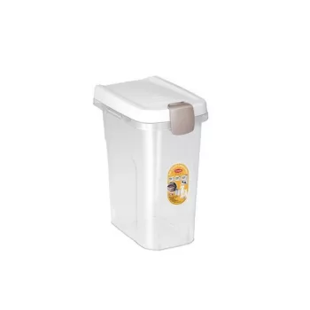 STEFANPLAST Lemmikloomatoa hoiukonteiner 15L 6kg Läbipaistev/Valge 33x22x41cm