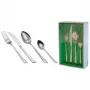ASI COLLECTION Bistro 24-osaline söögiriistade komplekt, 18/10 roostevaba teras, peegelpind, 6 kohakatet, nõudepesumasinas pestav