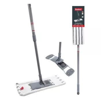 SAUBER Põrandahari 40 cm teleskoopvarrega