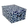 ORDINETT pappkast 49x39x25cm Big Box Goccia Assorted, sinine/helehall/burgund
