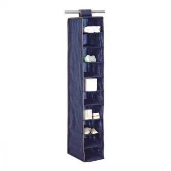 ORDINETT 10 riiuliga korraldaja 20x29x120 cm sinine