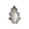 GUARDINI jõulukuuse kujuline koogivorm 20 x 13,7 cm kleepumisvastane süsinikterasest antratsiithall