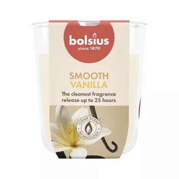 BOLSIUS True Scents vanillilõhnaline küünal klaasis, Ø80x73 mm