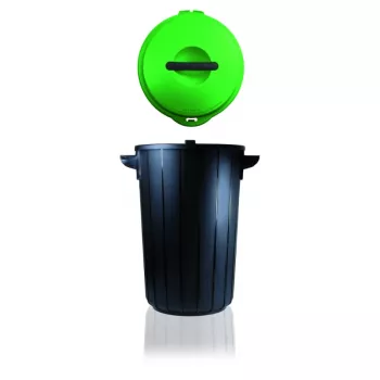 GIOSTYLE Eco Solution prügikast 35L tumehall/roheline