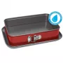 GUARDINI Rossana ristkülikukujuline koogivorm 19x28x7cm kleepumisvastane Hi-Top Steel