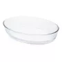 GUARDINI ovaalne borosilikaatklaasist ahjuvorm 35x24x7 cm 3L