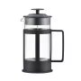 ASI COLLECTION kohvipress GULFI M 600ml French Press, borosilikaatklaas, must/hõbedane