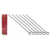 ASI COLLECTION vabastatavad nailonist sidumistrossid 6-pakk, 30 cm x 1,5 mm, must