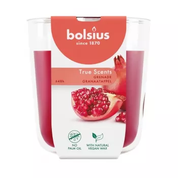 BOLSIUS True Scents granaatõuna lõhnaküünal klaaspurgis Ø97x85mm