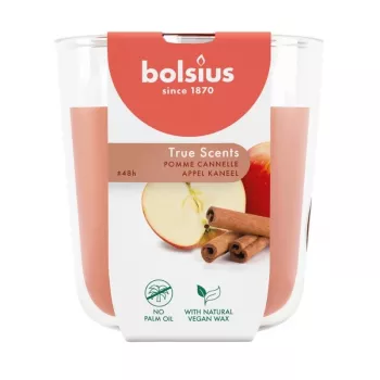 BOLSIUS True Scents lõhnav küünal klaasis Apple Cinnamon 97x85mm