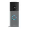 Ring Battery Video Doorbell 2 - 2K, kahesuunaline kõne, täpiline hall