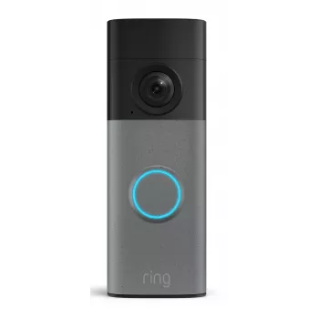 Ring Battery Video Doorbell 2 - 2K, kahesuunaline kõne, täpiline hall
