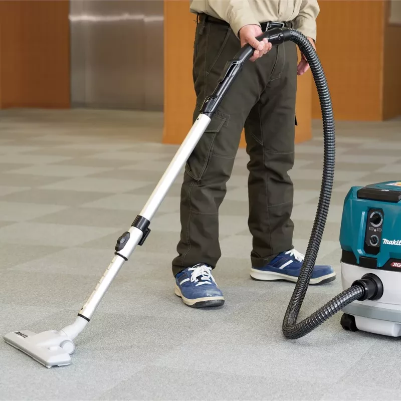 Makita VC001GLZ 40V Max XGT harjata L-klassi märg/kuiv tolmuimeja, 8L kuiv / 6L märg, HEPA filter, AWS-ühilduv