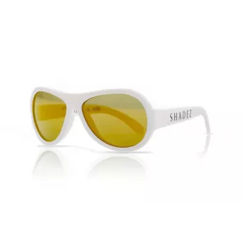 SHADEZ Classic White Junior laste päikeseprillid, 3-7 aastat