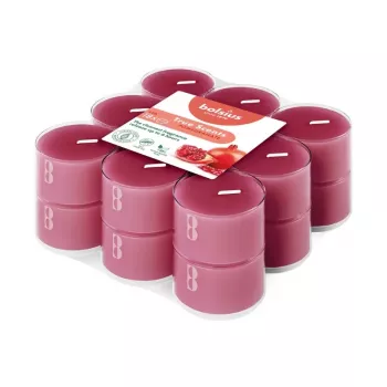 BOLSIUS True Scents Granaatõuna aroomiga teeküünlad 18 tk