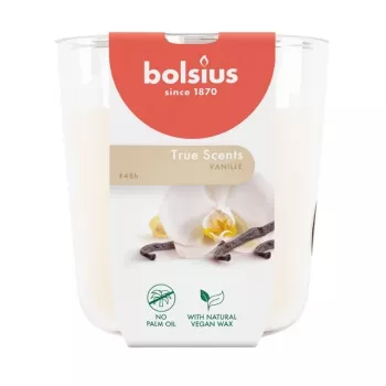 BOLSIUS True Scents lõhnav küünal klaasis vanill Ø97x85mm