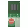 Bolsius lauaküünlad 8 tk karbis 170/20 mm hall