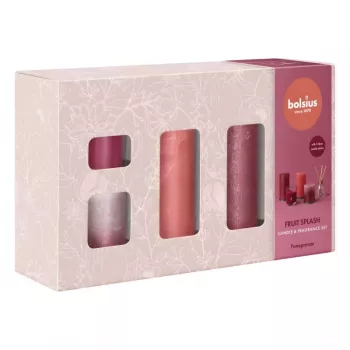 BOLSIUS kinkekomplekt Fruit Splash Granaatõun - käsesee ja kätekreem 2x250ml