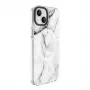 Evelatus Apple iPhone 15 PC+TPU ümbris MagSafe marmorvalge