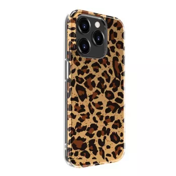 Evelatus Apple iPhone 15 Pro polükarbonaatkate leopardimustriga