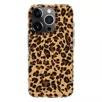 Evelatus Apple iPhone 15 Pro polükarbonaatkate leopardimustriga